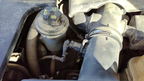 2007-2009 Lincoln Navigator Power Steering Fluid Remote Reservoir Tank Oem 5.4L — photo 3