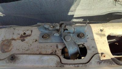 1981-1985 Dodge D350 Hood Latch Assembly With Bracket Oem 04335575