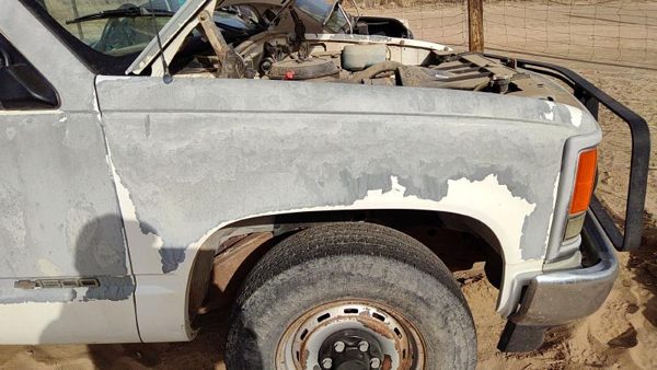 1988-1999 Chevy Silverado 1500 Passenger Right Front Fender Oem White 15998378 — photo 2