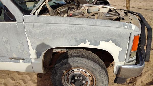 1988-1999 Chevy Silverado 1500 Passenger Right Front Fender Oem White 15998378 — photo 4