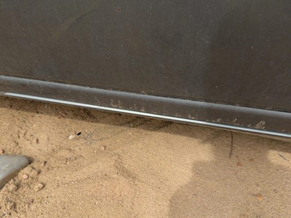 98-04 Seville Driver Left Rear Moulding Door Back Lower Sedan Thunder Gray 88U — photo 6