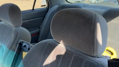 2000-2003 Buick Century Pair Of Front Headrests Oem Left Right Set Seat Gray 93B
