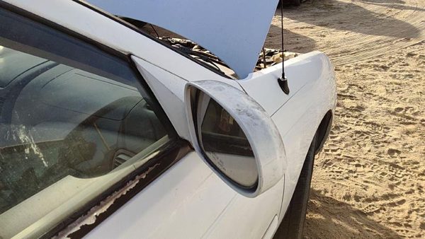 2000-2003 Nissan Sentra Passenger Right Side Mirror Door Mounted Power White Qm1 — photo 5