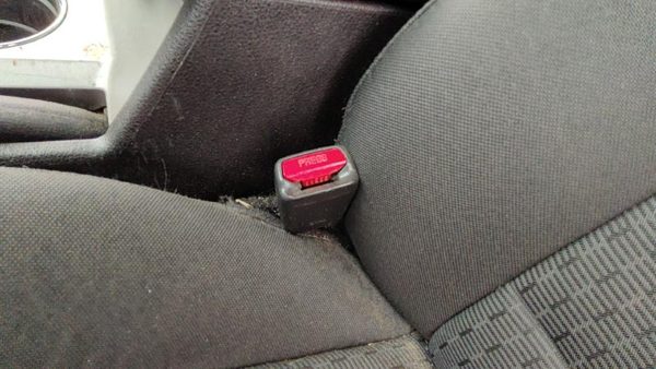 2006-2010 Ford Fusion Driver Left Front Seat Belt Buckle Receiver Oem Black Dw — photo 2