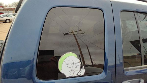 2002-2007 Jeep Liberty Passenger Right Rear Quarter Glass Back Side Window Oem — photo 3