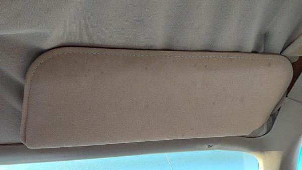 1984-1987 Ford Tempo Passenger Right Sun Visor Oem Tan — photo 1