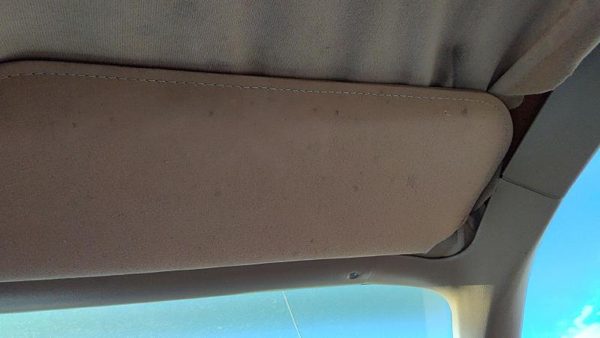 1984-1987 Ford Tempo Passenger Right Sun Visor Oem Tan — photo 2