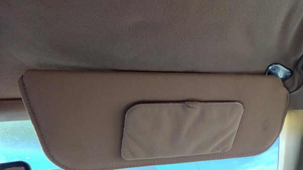 1984-1987 Ford Tempo Passenger Right Sun Visor Oem Tan — photo 3