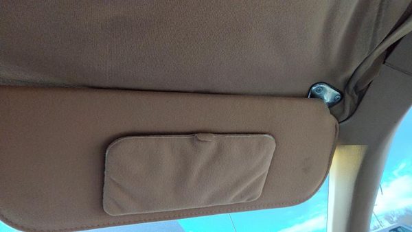 1984-1987 Ford Tempo Passenger Right Sun Visor Oem Tan — photo 4