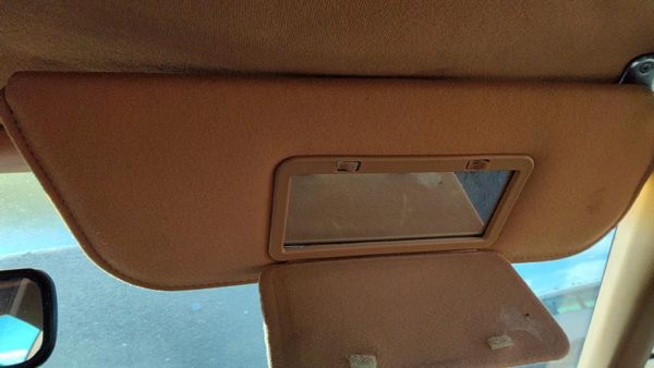 1984-1987 Ford Tempo Passenger Right Sun Visor Oem Tan — photo 5
