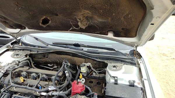 2006-2012 Ford Fusion Pair Of Hood Hinges Right Left Set Assembly Oem Silver Ux — photo 1