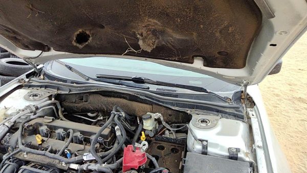 2006-2012 Ford Fusion Pair Of Hood Hinges Right Left Set Assembly Oem Silver Ux — photo 2