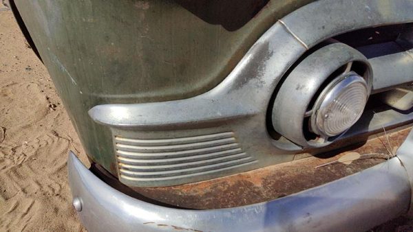 1953 Chevy Bel Air 150 Sedan Passenger Right Front Grille Section Chrome Oem — photo 2