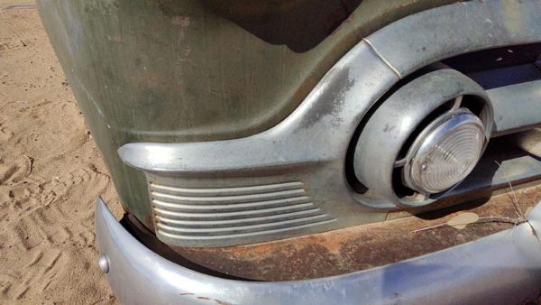 1953 Chevy Bel Air 150 Sedan Passenger Right Front Grille Section Chrome Oem — photo 1