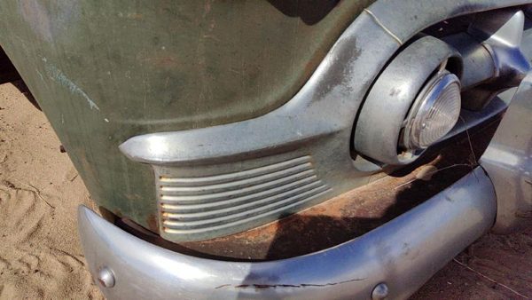 1953 Chevy Bel Air 150 Sedan Passenger Right Front Grille Section Chrome Oem — photo 4