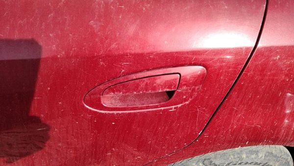 2002-2006 Nissan Altima Driver Left Rear Outside Door Handle Oem Back Red A15 — photo 1