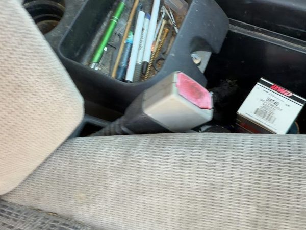 01-04 Chevy Venture Passenger Right Front Seat Belt Buckle Receiver Oem Gray 14C — photo 5
