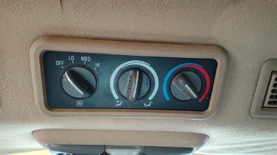 92-94 Chevy Suburban Rear Temperature Control Module In Dash Heater Ac Head Unit