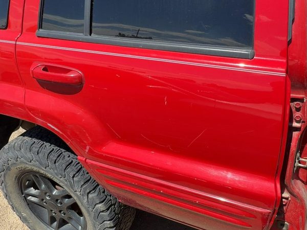 2000 Jeep Grand Cherokee Rear Door RH Flame Red PR4 — photo 2