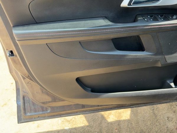 12-15 Equinox Driver Left Front Door Trim Panel With Master Switch Black 01A — photo 6