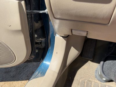 1998-2002 Toyota Corolla Driver Left Lower Kick Trim Panel Oem Beige Fa40