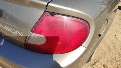 2000-2002 Dodge Neon Passenger Right Tail Light Brake Lamp Oem Rear 05288526Ak