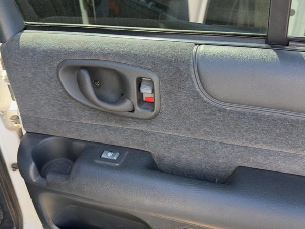 98-03 S10 Blazer Passenger Right Rear Door Trim Panel Switches Back Graphite 12H — photo 3