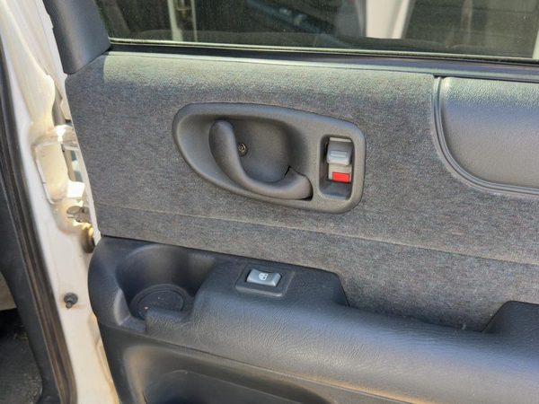 98-03 S10 Blazer Passenger Right Rear Door Trim Panel Switches Back Graphite 12H — photo 5