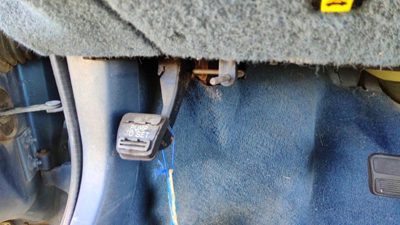 88-93 Olds Cutlass Cierra Parking Brake Pedal Assembly Complete Emergency Unit