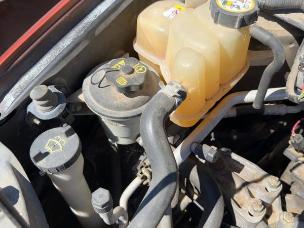 2005-2007 Ford Escape Power Steering Fluid Remote Reservoir Tank Oem 3.0L — photo 3