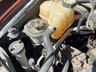 2005-2007 Ford Escape Power Steering Fluid Remote Reservoir Tank Oem 3.0L