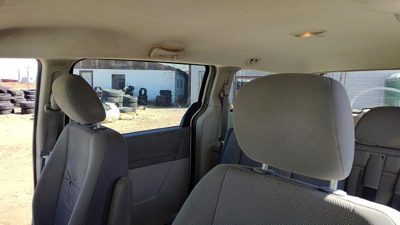 2008-2010 Dodge Grand Caravan Pair Of Front Headrests Oem Left Right Set Seat