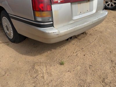 1990-1994 Subaru Legacy Rear Bumper Cover Assembly Oem Back Silver 57720Aa050