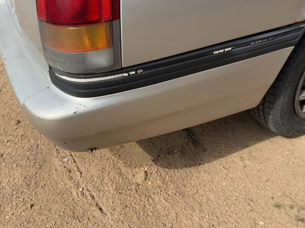 1990-1994 Subaru Legacy Rear Bumper Cover Assembly Oem Back Silver 57720Aa050 — photo 3