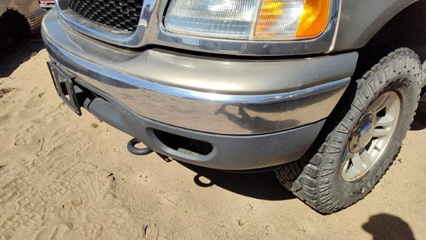99-02 Ford Expedition Front Bumper With Brackets Assembly Oem Arizona Beige Aq — photo 2
