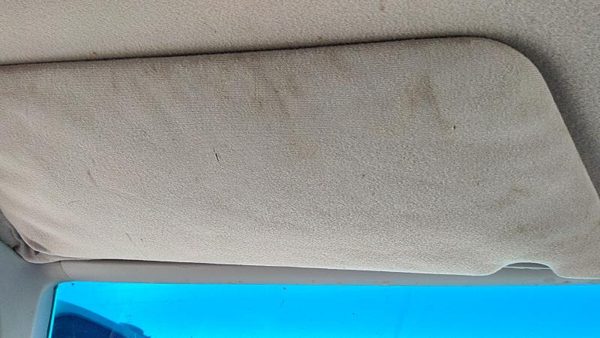 1983-1987 Mercury Grand Marquis Driver Left Sun Visor Oem Gray — photo 3