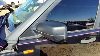 05-09 Land Rover Lr3 Driver Left Side Mirror Door Mounted Oem Black Crb503100pma