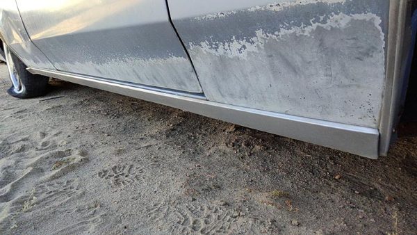 80-84 Deville Sedan Passenger Right Lower Rocker Panel Moulding Side Chrome Oem — photo 2