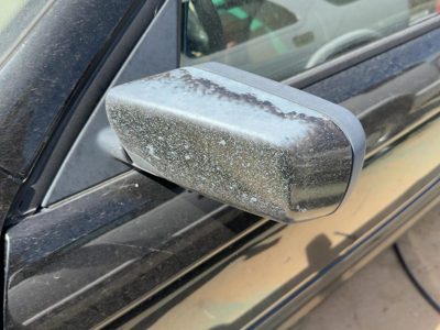 2001-2003 BMW 530i Driver Left Power Side Mirror Door Mounted Black 51167890037