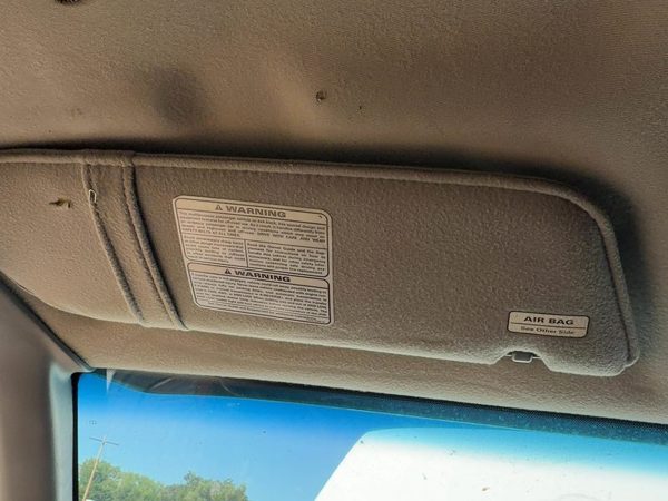 1995-1997 Ford Ranger Driver Left Sun Visor Oem Gray G2 — photo 1