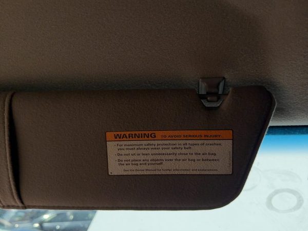 1995-1997 Ford Ranger Driver Left Sun Visor Oem Gray G2 — photo 8