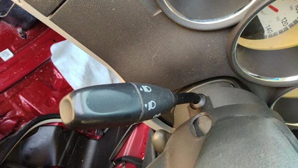 06-10 Charger Turn Signal Switch Windshield Wiper Column Control Lever Assembly — photo 2