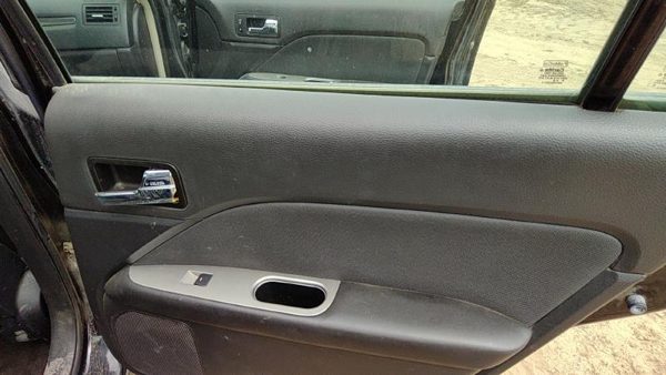 10-11 Fusion Passenger Right Rear Door Trim Panel With Switches Back Black Dw — photo 3