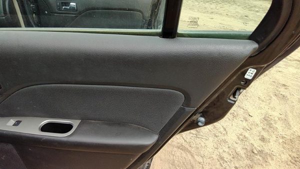 10-11 Fusion Passenger Right Rear Door Trim Panel With Switches Back Black Dw — photo 2