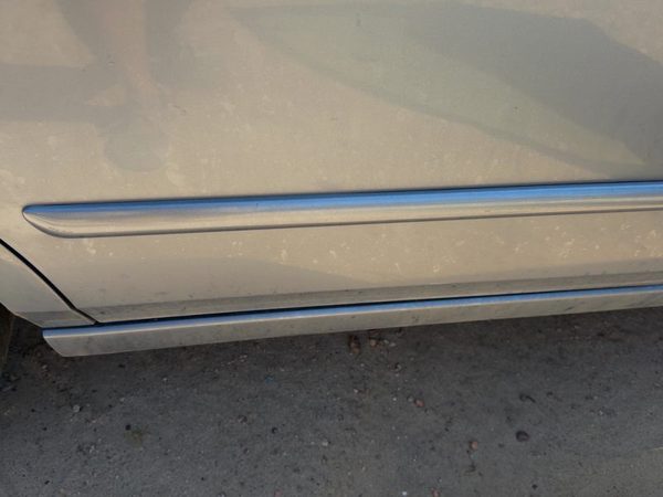 07 Accord Passenger Right Rear Moulding From Door Oem Back Sedan Cool Blue B542M — photo 2