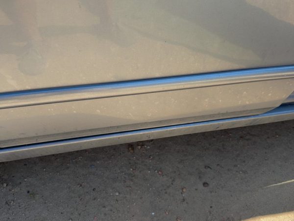 07 Accord Passenger Right Rear Moulding From Door Oem Back Sedan Cool Blue B542M — photo 5