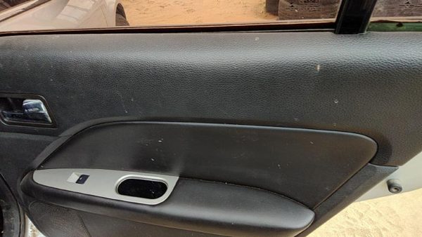 10-12 Fusion Passenger Right Rear Door Trim Panel With Switches Back Charcoal Fw — photo 3