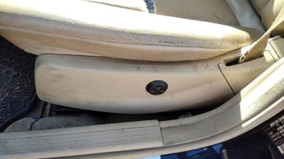 12-14 Mercedes C300 Driver Left Side Power Seat Switch With Trim Panel Beige 125