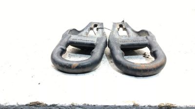 1997-2003 Ford F150 Pair Of Front Bumper Tow Hooks Oem