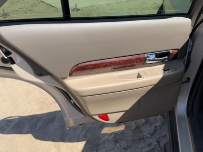 2000-2002 Lincoln Ls Driver Left Rear Door Trim Panel With Switches Back Tan 4H